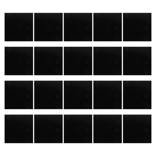 20Pièces Papier De Marquage Noir Pour Tests Gravure Laser
