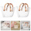 5Pcs Transparent Mini Doll Purses Plastic Handbags for 1/6 Scale Dolls 4