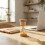 Bois 15Min Orange Décor Maison Bureau Minuteur Précis 8