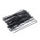 100Stk Langlebige Schwarze Nylon-Kabelbinder Kabelsichern 3