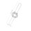 12Pcs Metal 2 Fork Lamp Clamp Silver for DIY Light Stand Home Use 2