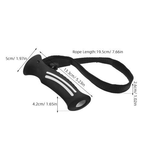 2Stk Ergonomische Stockgriffe Für Trekkingstöcke Mit Handgurt 1