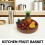 Lightweight Chocolate Rattan Serving Tray for Desk Organizer 5