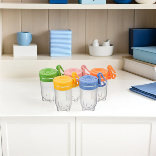 5Pcs Clear Bug Collection Jars for Kids Portable Science Explorer Kits 2