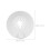 30Pcs White Universal Plastic Fire Sprinkler Cover Escutcheon Rings 2
