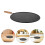 Universal Black Silicone and Wood Cooking Pan Splatter Screen 5