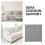 Sponge Sofa Cushion Insert for Couch Sagging Solution 5
