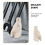 4Pcs Beige Outdoor Roller Shade Bungee Mounting Brackets Plastic Base 5