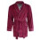 Ascentix Men's Velour Smoking Jacket with Satin Lining 3