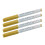 4Stk Goldfarbene Stein-Marker, Spitze, , Plastik 6