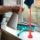6Pcs Red Plastic Caulking Nozzle Tips Extended Reach Home Sealing Tool 8