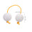 2Paires Instruments Percussion Balles Sable Plastique Usage 2