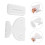 1Set White Silicone Resin Mold Holder for DIY Candle Casting 11