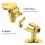 Golden Plastic Reusable Wine Barrel Tap Quick Install Spout 4