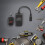 1Set Wireless Fog Machine Remote Control Black Metal Plastic for Party 3