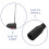 1Set Wireless Fog Machine Remote Control Black Metal Plastic for Party 4