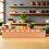 Khaki Multi-Use Metal Mesh Kitchen Strainer and Display Tray 3