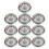 10Pcs Durable Fire Extinguisher Pressure Gauge 37Mm Dial Metal Plastic 6