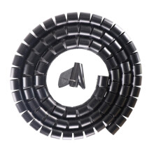 Cable Management Sleeve ChewResistant Spiral Design PetSafe Wire Wrap for Home and Office