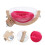 Assorted Color Space Capsule Bird Nest Plastic and Wood for Cage 6