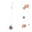 Betta Tank Wand Acrylic Realistic Fish Training Toy 6