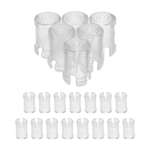 20Pcs 3Mm Transparent LED Holder Plastic Clips for Diode Bulb Mounting