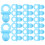 150St Mini Speentjes Babyshower Feestversiering 1