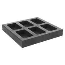 Black Graphite Casting Mold for DIY Metal Ornaments Home Use