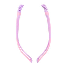 1Pair Kids Silicone Glasses Arms Purple Thickened Temple Tips Repair