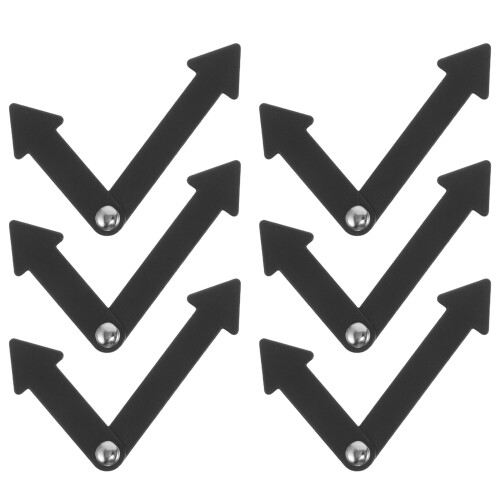 6Pièces Aiguilles Pour Enseignement En Noir Durable