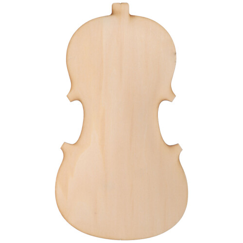 Violon Non Fini Bois Marron Clair Pour Réparation