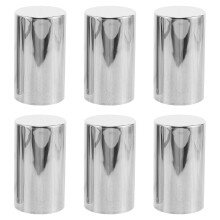 6Pièces Caps Écrous Roue Chrome Pour Remorques Et Semi-Camions