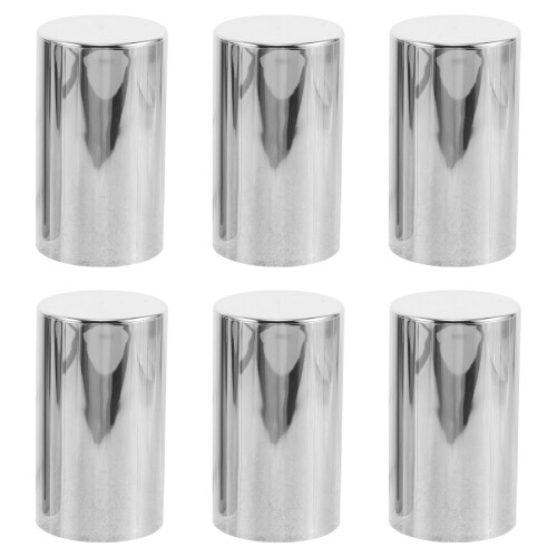 6Pièces Caps Écrous Roue Chrome Pour Remorques Et Semi-Camions