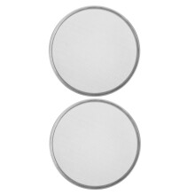 2Pièces Protège-Verres En Argentée Pour Boissons Tasses
