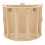 Support À En Bois Clair Pour Rangement Facile 1