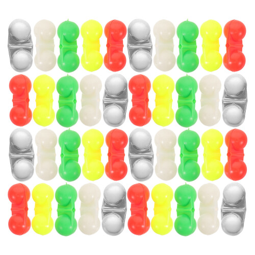 50Pièces De Billes En Multicolores