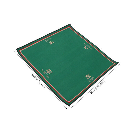 Mahjong Vert Antibruit Lavable Pour Jeux 1