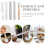 5Pcs Durable Crystal Sound Singing Bowl Mallets with Comfortable Grip 6