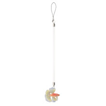 Acrylic Betta Tank Wand Orange Realistic Fish Toy for Training