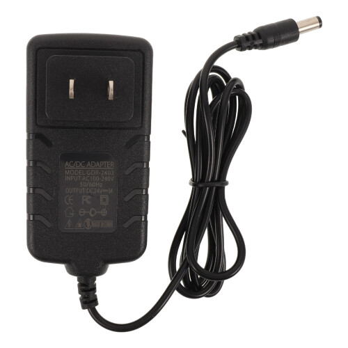 Black Nail Lamp Adapter Cord Lightweight Replacement for Home Use