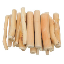 30Pcs Wooden Craft Sticks Natural Light Yellow Wood for DIY Projects