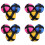 36Pcs Sticky Hook and Loop Balls Plastic Toss Catch Game for Children 1