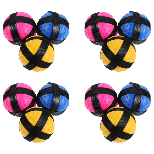 36Pcs Sticky Hook and Loop Balls Plastic Toss Catch Game for Children