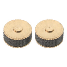 2Pcs Metal Flint Wheel for Lighter DIY Golden Heavy Duty Spark Roller