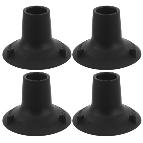 4Pcs Durable Rubber Replacement Feet for Shower Stool Bath Bench