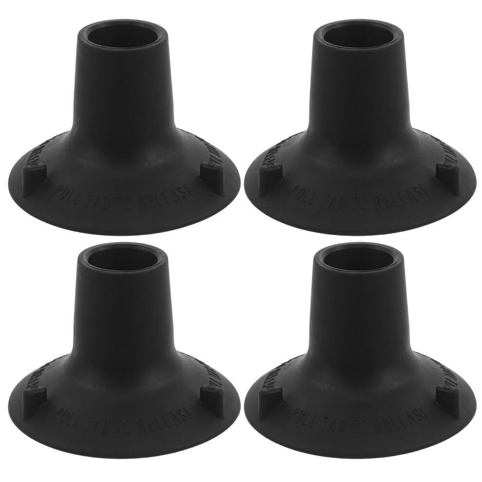 Ohphcall 4Pcs Durable Rubber Replacement Feet For Shower Stool Bath Bench
