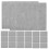 100Pcs Grey Nonwoven Car Floor Pads Disposable Universal 1