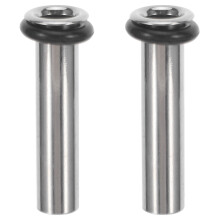 2Pcs Stainless Beer Keg Dip Tubes with Leakproof Or Connector