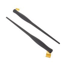 2Pcs Black Metal Plastic Dip Pen Holders for Calligraphy Home Use