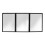 Tri-Fold Black Magician Practice Mirror for Coin & Card Tricks 1